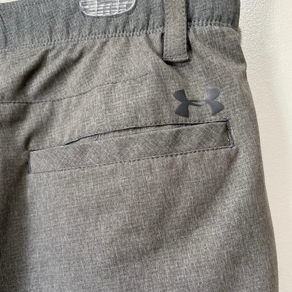 Under Armour Gray Loose Golf Pants Mens Size 34”x30”